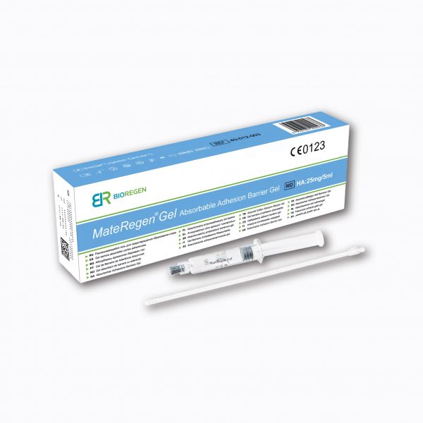 MateRegen® 5 ml – hüaluroonhappel põhinev imenduv liidetevastane geel