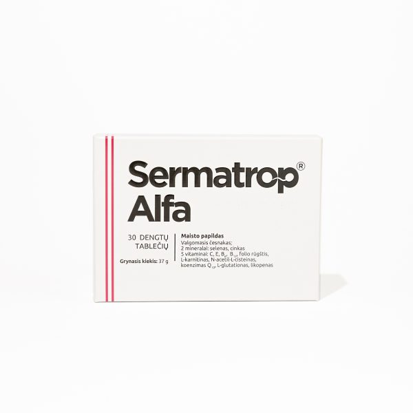 Sermatrop Alfa®, 30 tablets