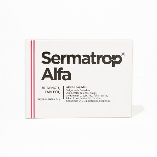 Sermatrop Alfa®, 30 tablečių