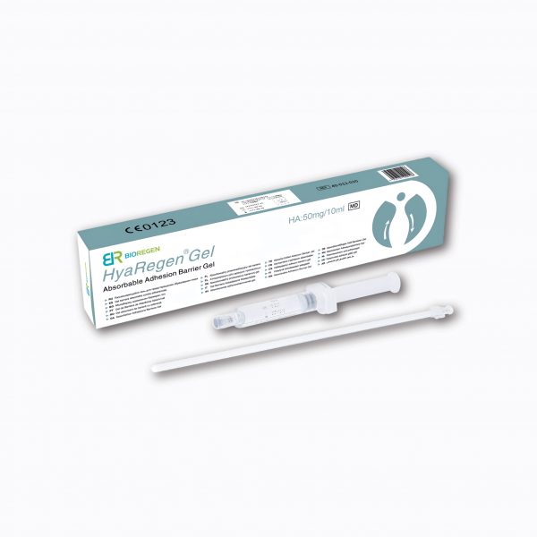 HyaRegen® 10 ml – uz hialuronskābes bāzes veidots uzsūcošs adhēzijas barjeras gels